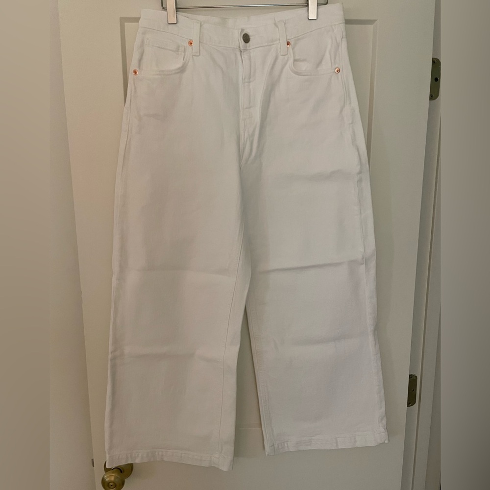 GAP High Rise Stride Ankle Wide Leg Jean, Size 29